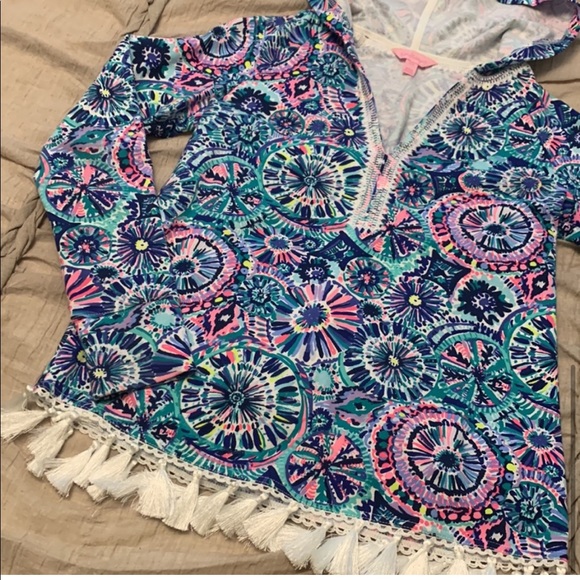 Lilly Pulitzer UPF 50+ Harmon Hoodie - Picture 8 of 14